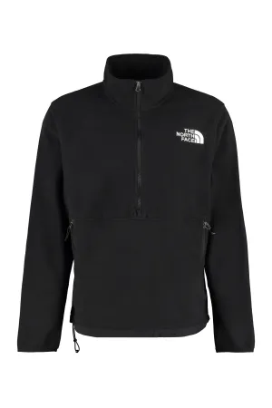 The North Face Logo Embroidered Zipped Sweater