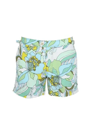 Tom Ford Allover Floral Pattern Swim Shorts