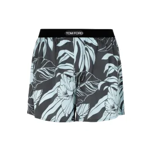 Tom Ford Logo Band Tropical Printed Boxers