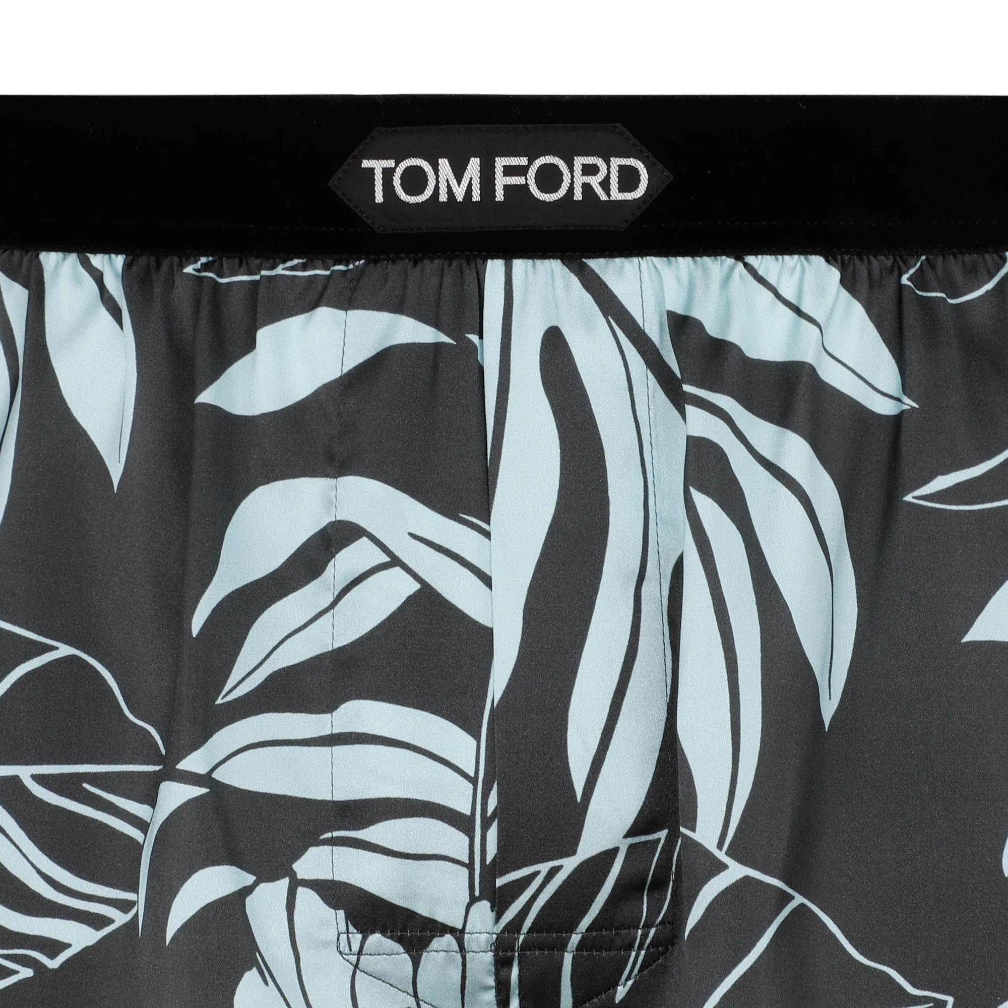Tom Ford Logo Band Tropical Printed Boxers