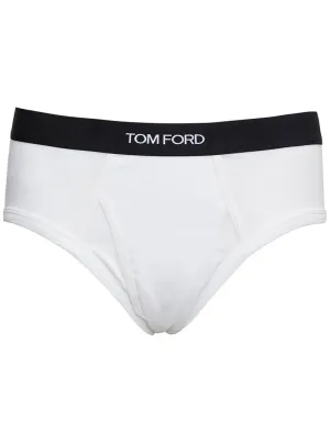 Tom Ford Logo Embroidered Briefs