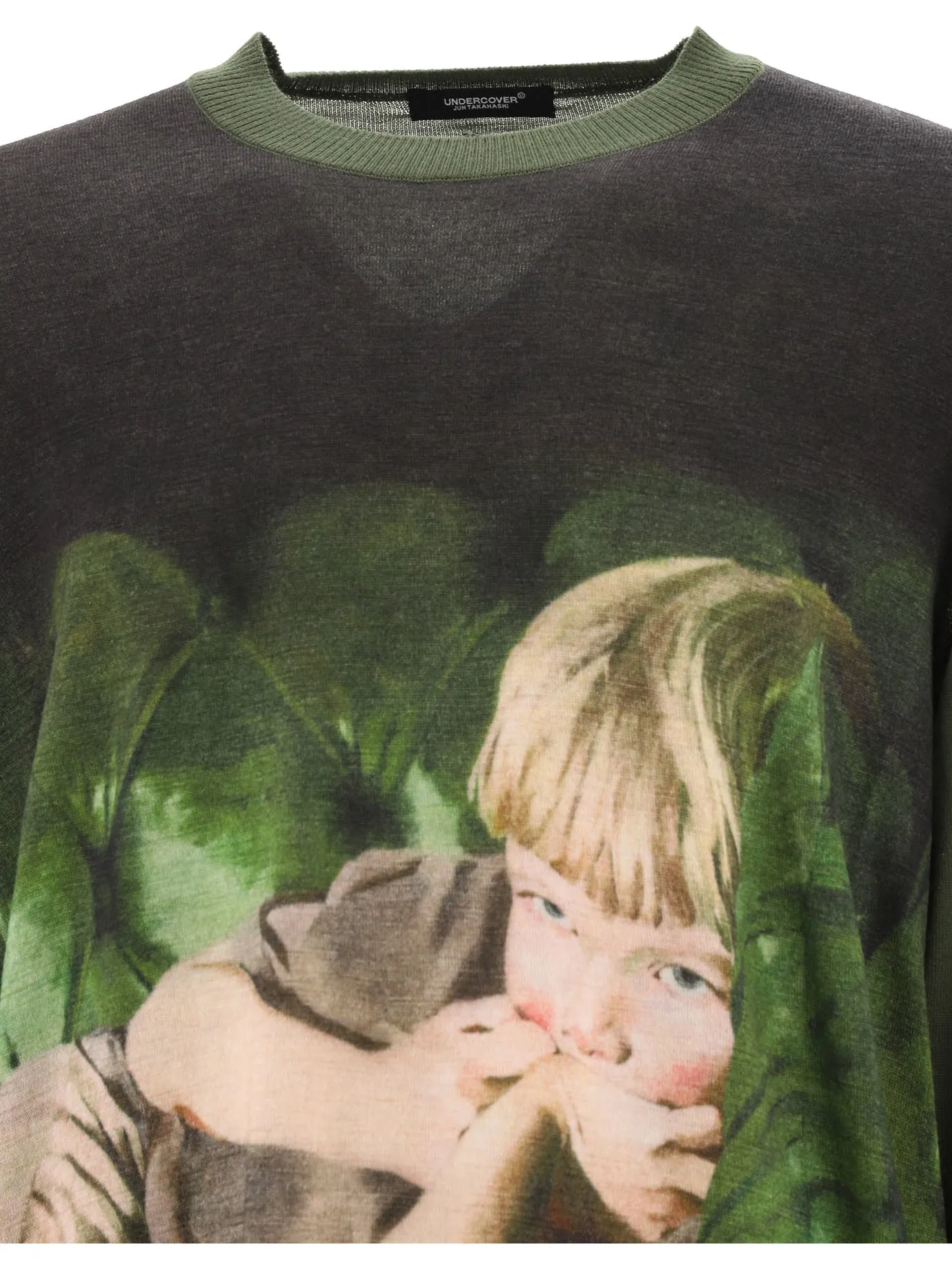 Undercover Graphic Print Knitted Jumper