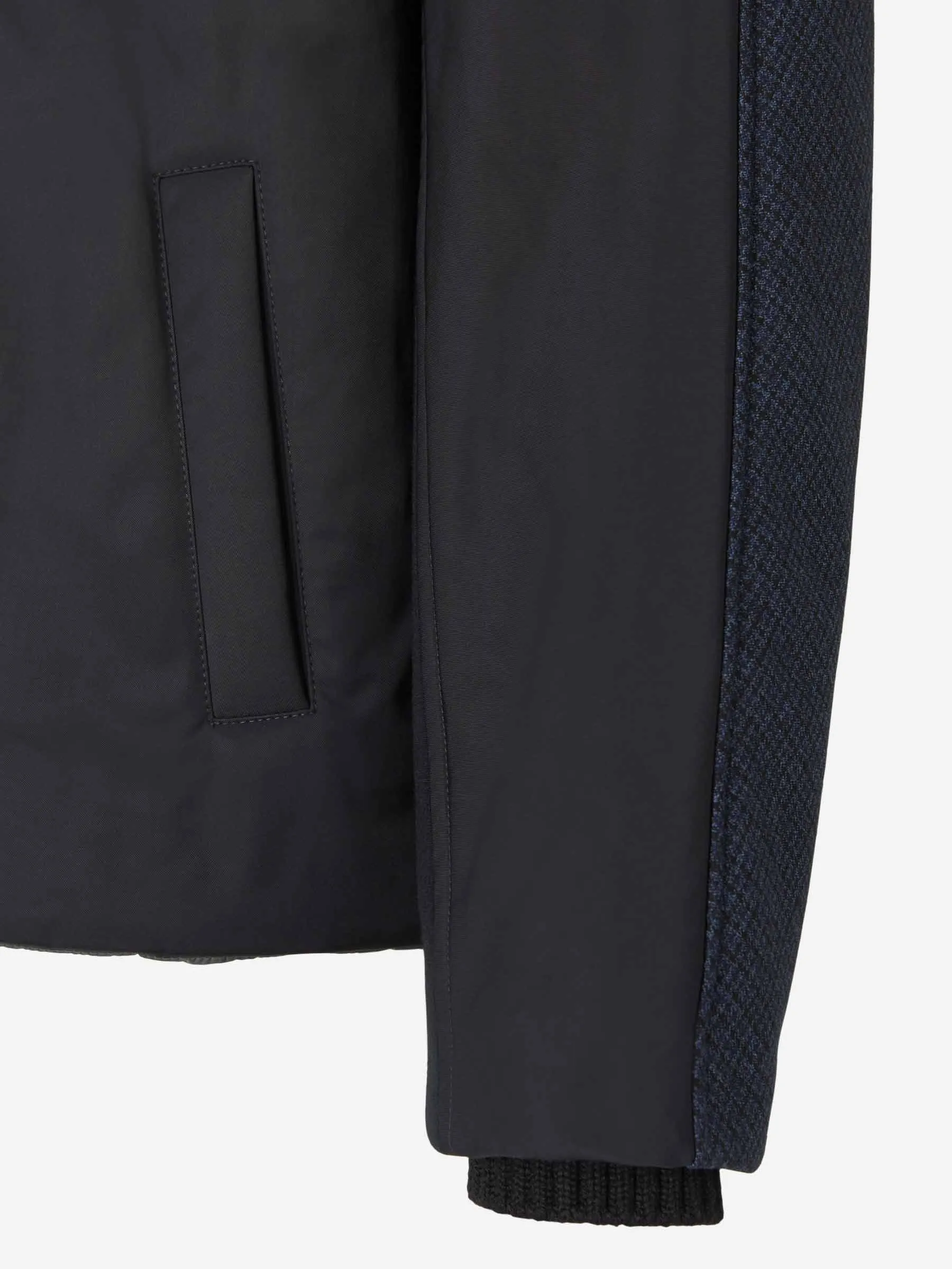 Valentino Contrast Hooded Jacket