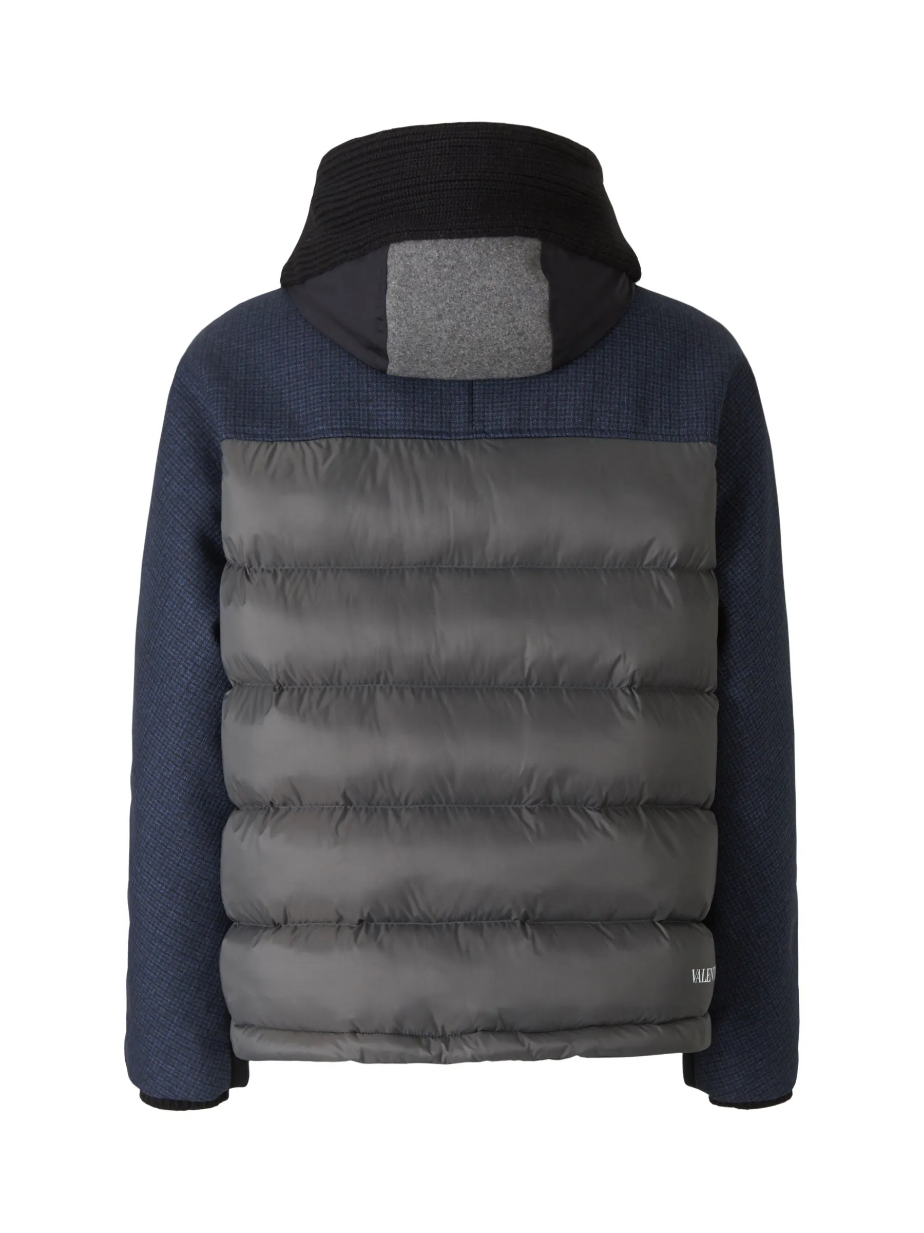 Valentino Contrast Hooded Jacket
