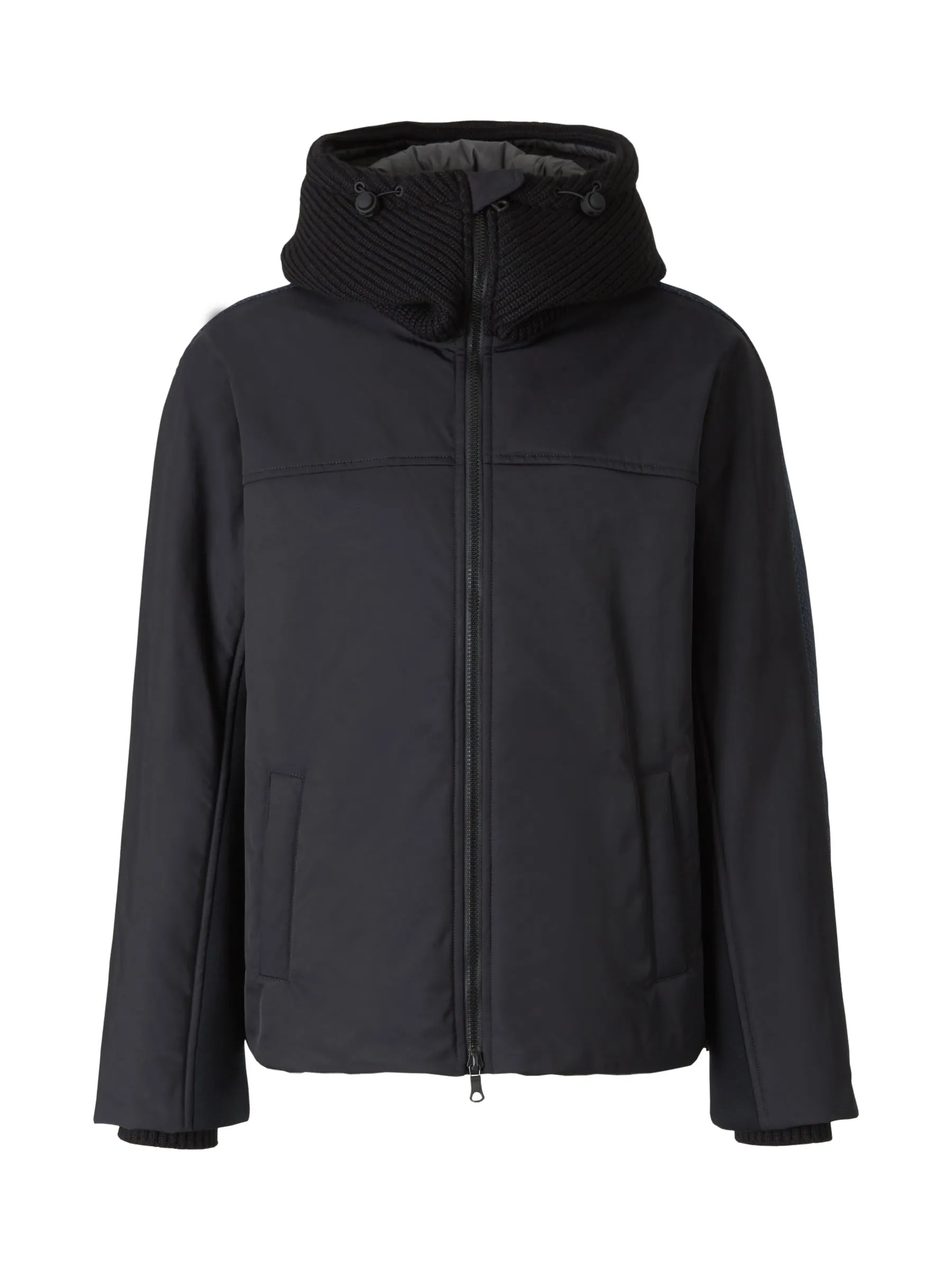Valentino Contrast Hooded Jacket