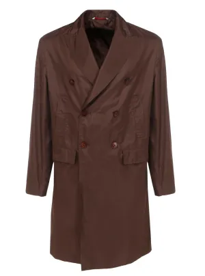 Valentino Double Breasted Back Slit Coat