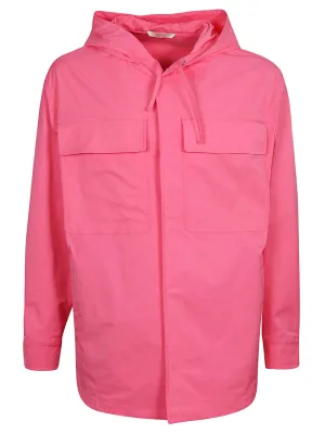 Valentino Drawstring Long-Sleeved Jacket