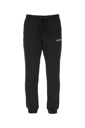Valentino Logo Embroidered Track Pants