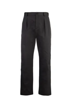Valentino Pleated Straight Leg Pants