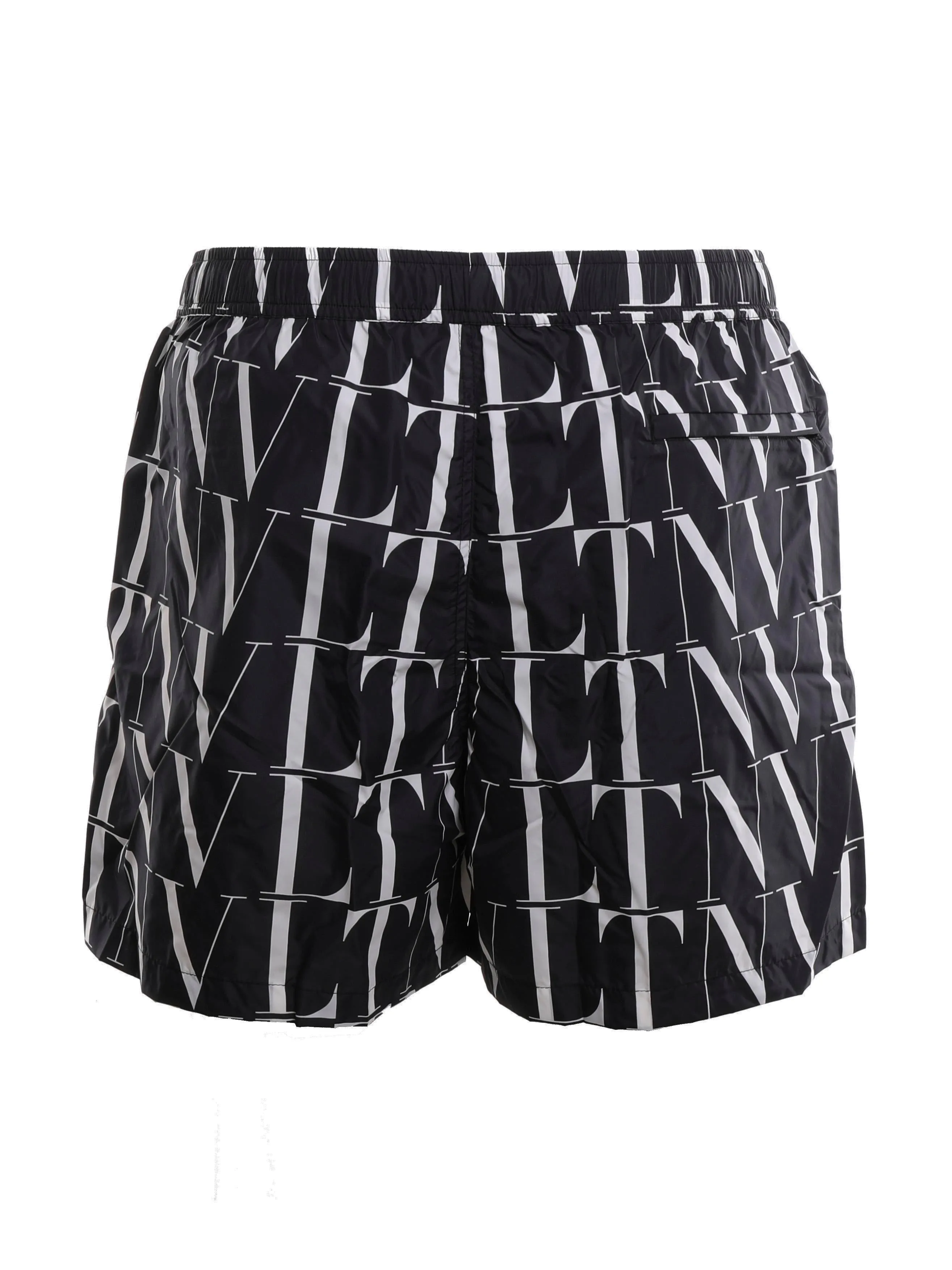 Valentino VLTN All-Over Logo Printed Swim Shorts
