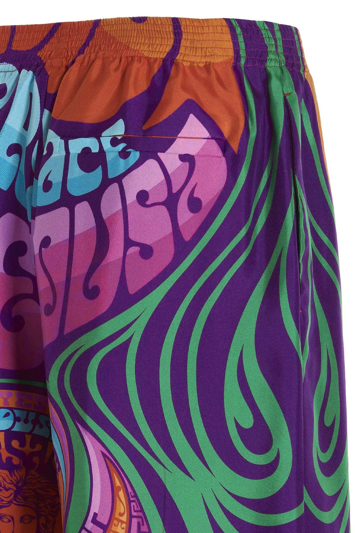 Versace Allover Printed Shorts