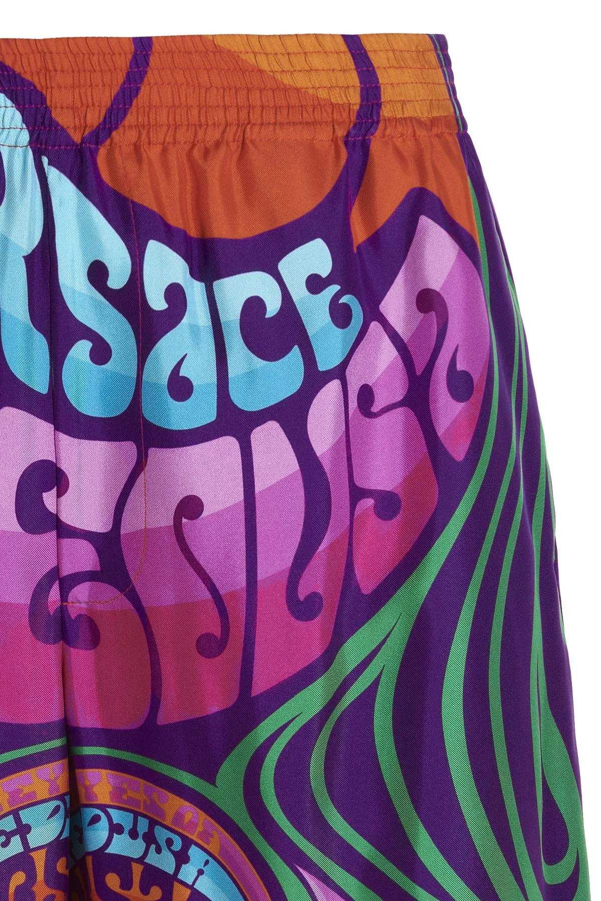 Versace Allover Printed Shorts