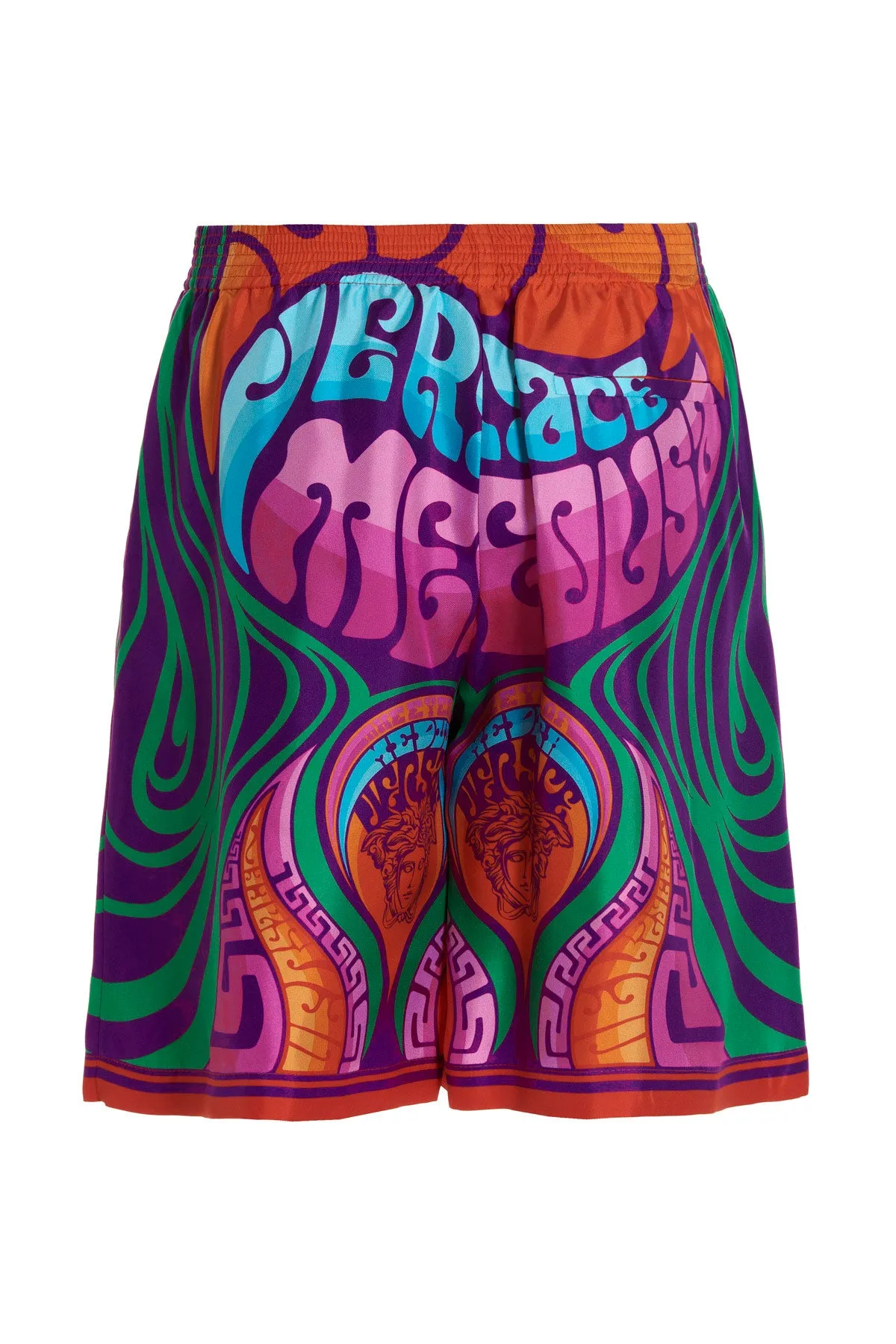 Versace Allover Printed Shorts