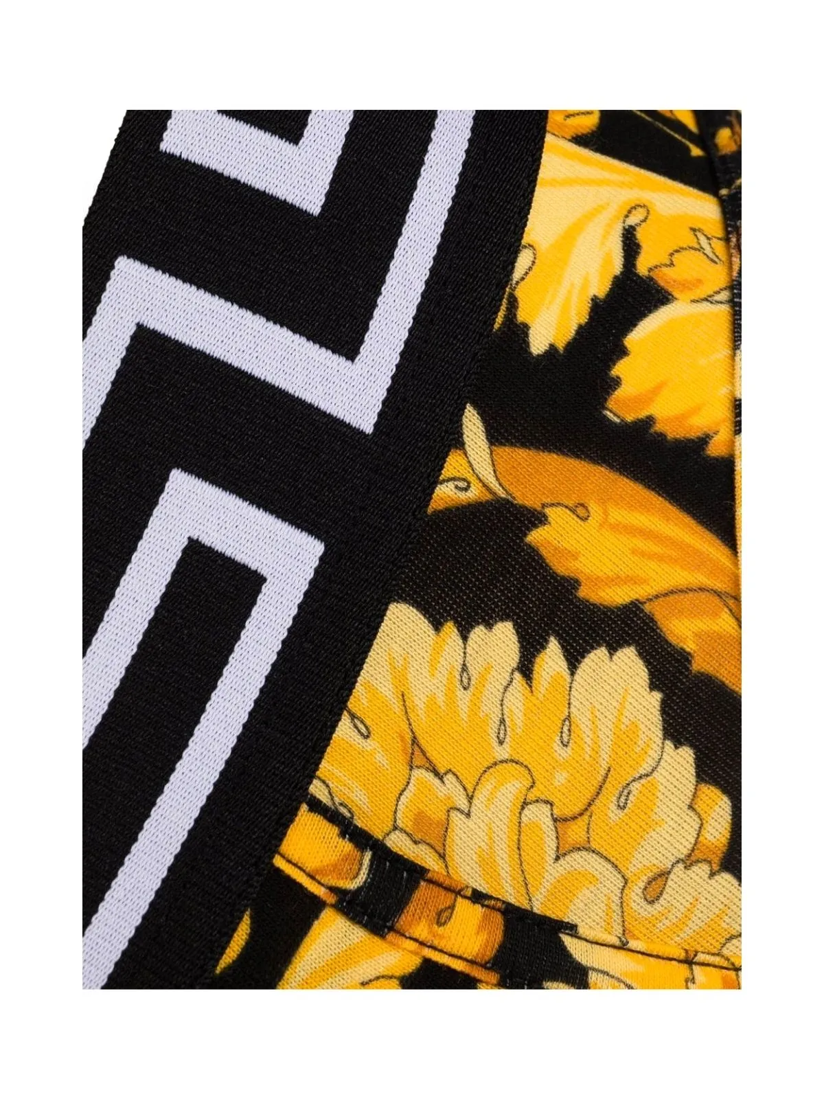 Versace Barocco-Printed Elasticated Waist Brief