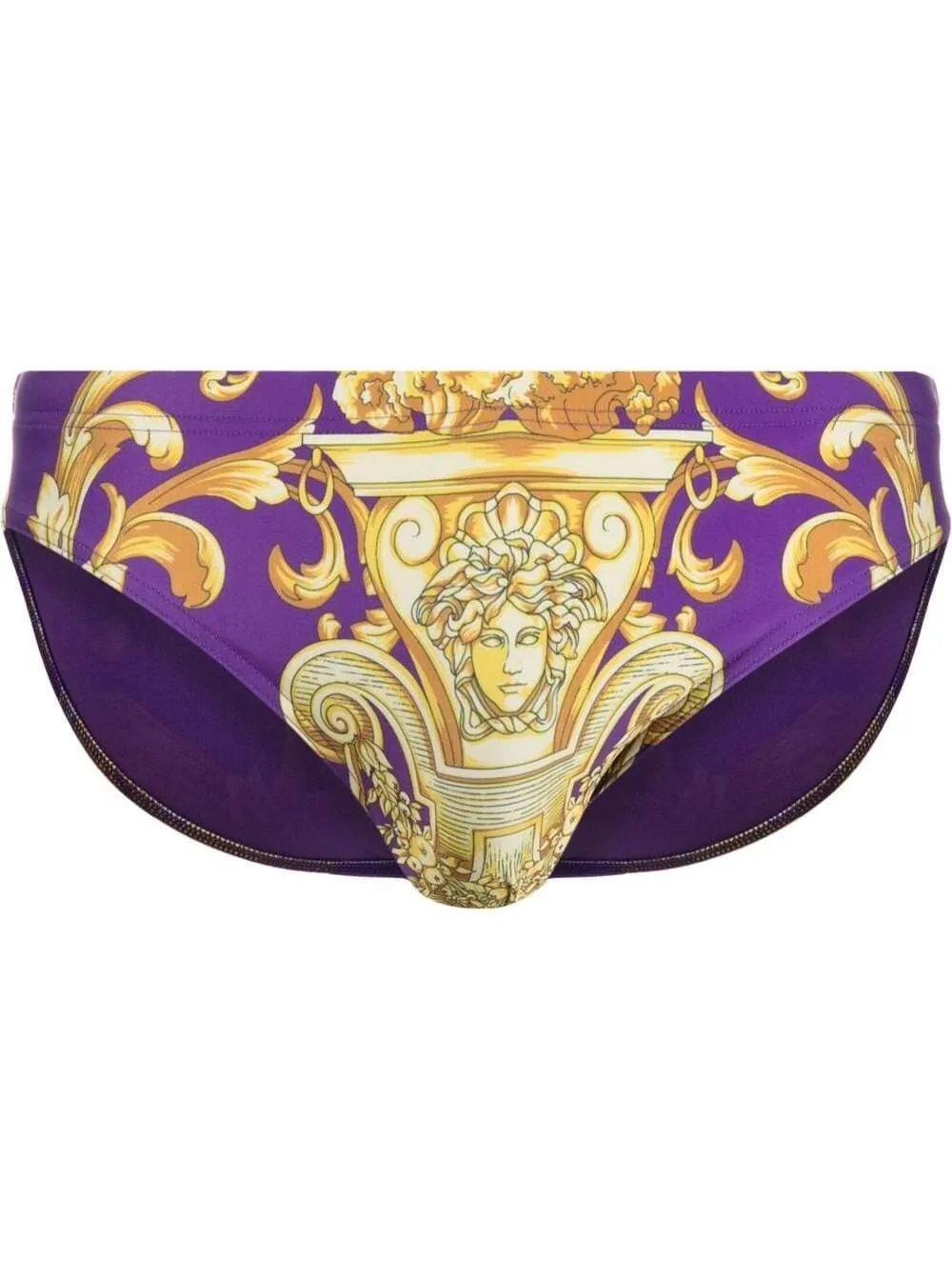 Versace Baroque Printed Swim Trunks