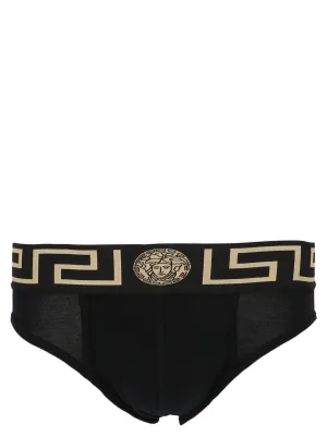 Versace Greca Band Briefs