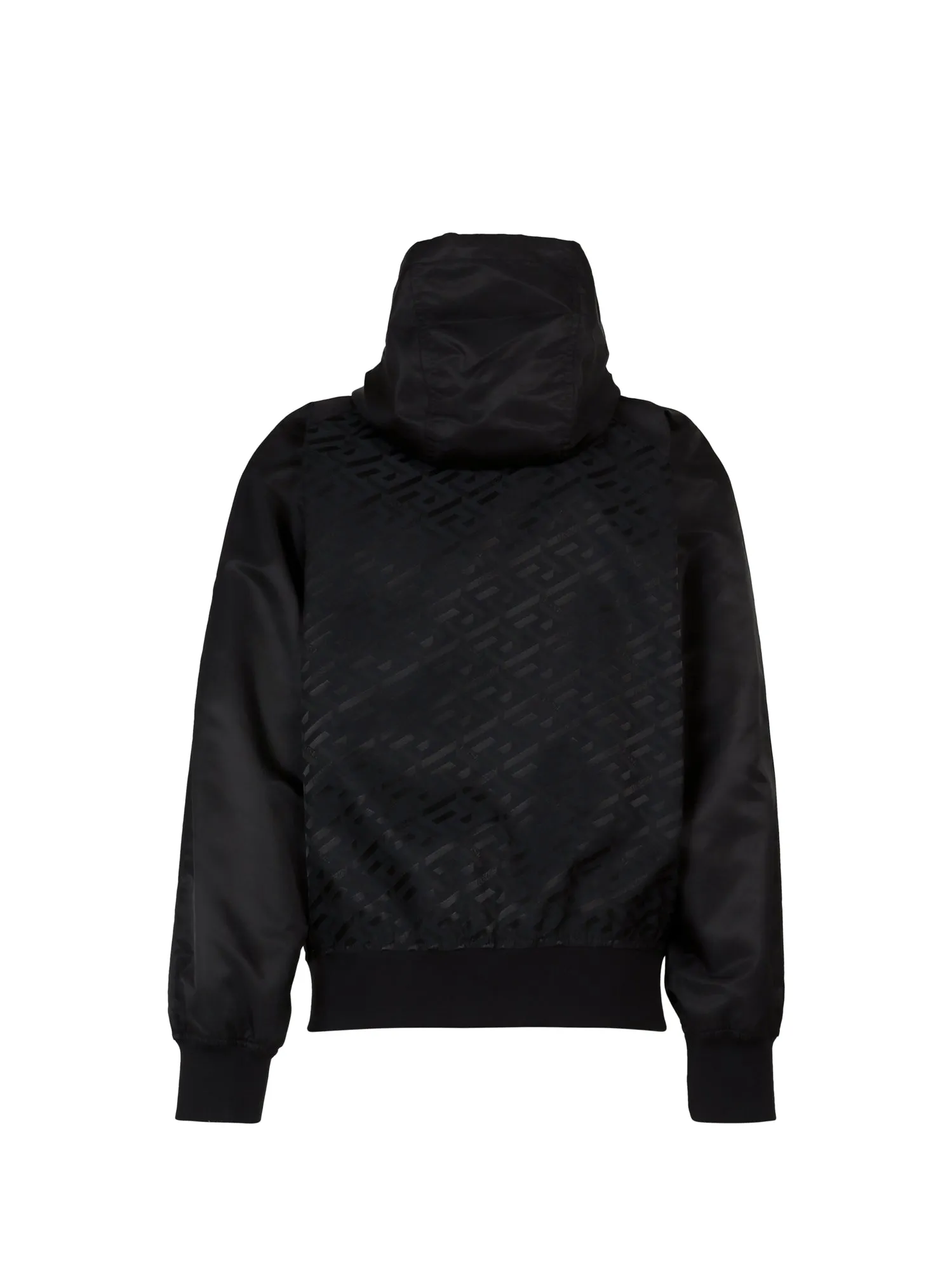 Versace Greca Printed Drawstring Jacket