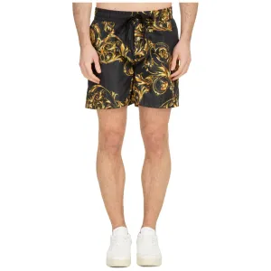 Versace Jeans Couture Barocco Pattern Swim Shorts