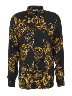 Versace Jeans Couture Graphic-Print Buttoned Shirt