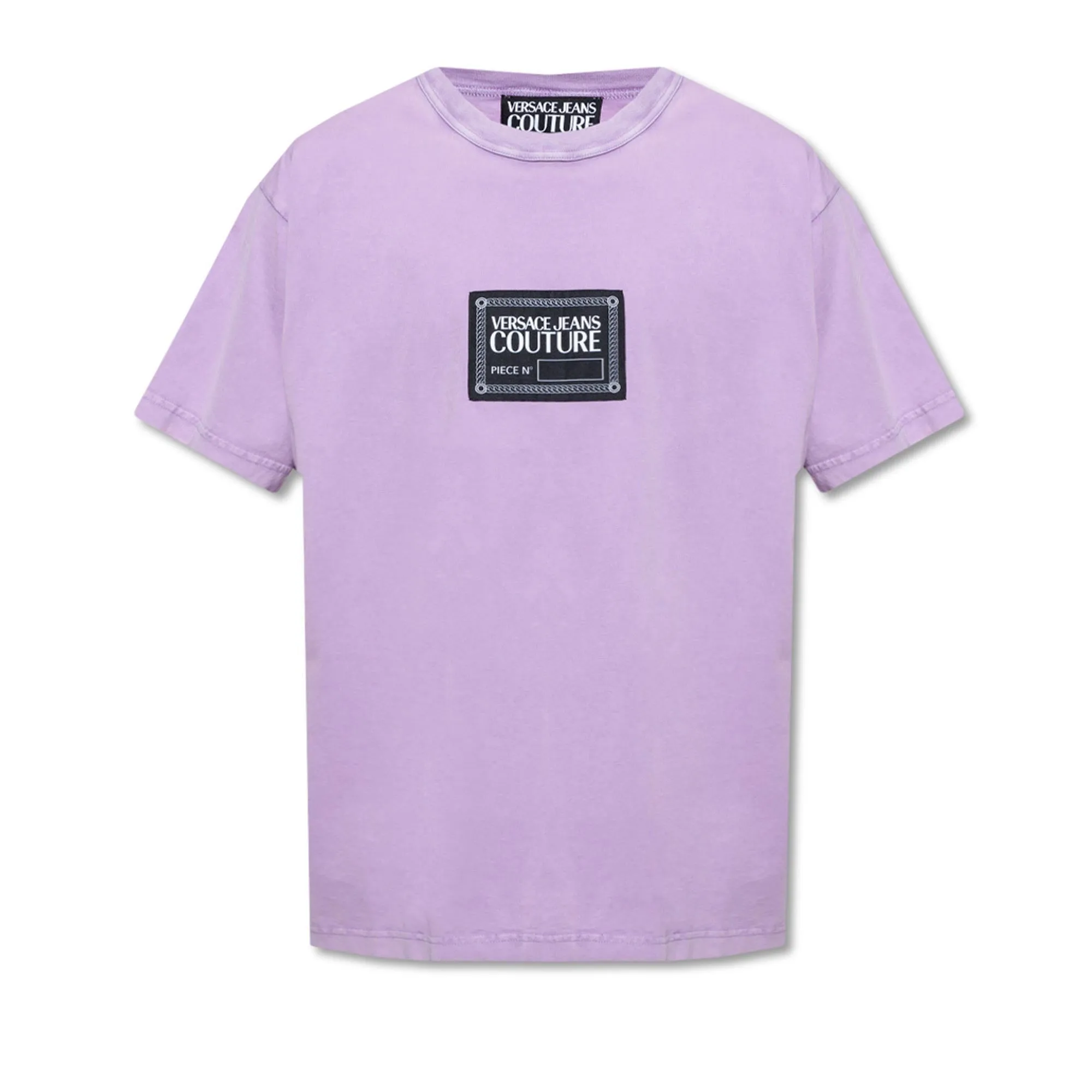 Versace Jeans Couture Logo Patch Crewneck T-Shirt