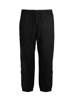 Versace Jeans Couture Logo Patch Drawstring Pants