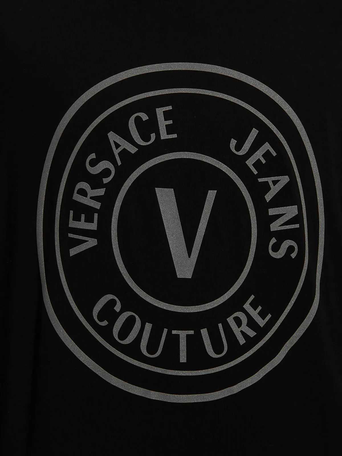 Versace Jeans Couture Logo Printed Crewneck T-Shirt