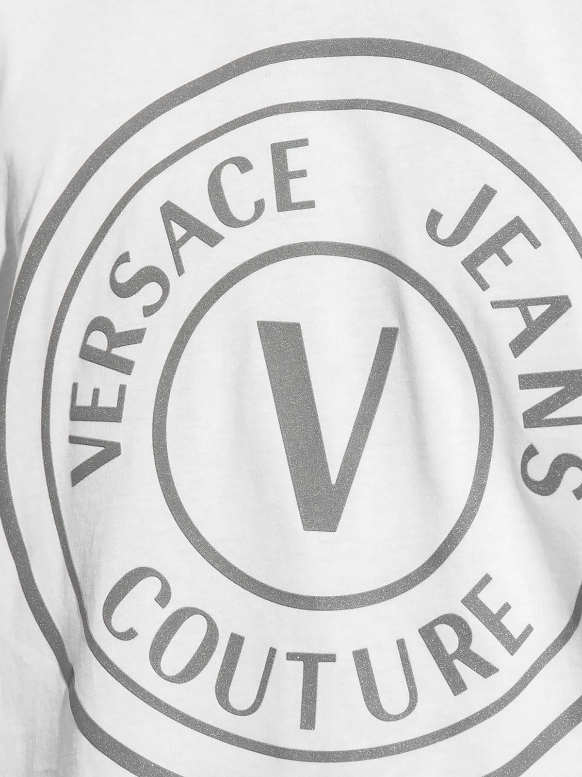 Versace Jeans Couture Logo Printed Crewneck T-Shirt