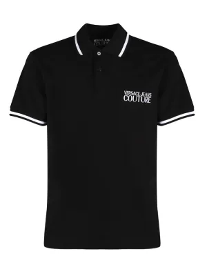 Versace Jeans Couture Logo Printed Polo Shirt