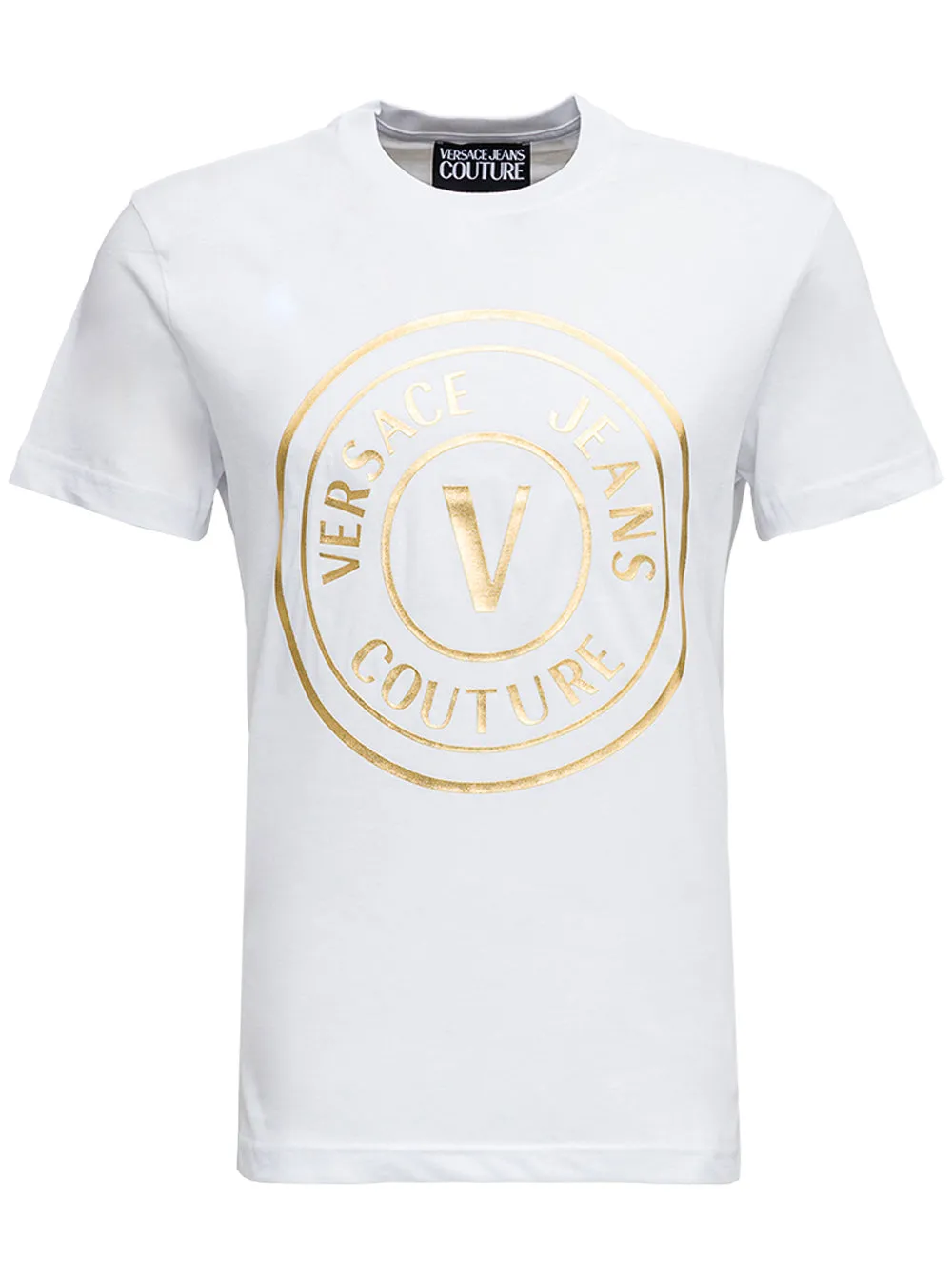 Versace Jeans Couture Printed Crewneck T-Shirt