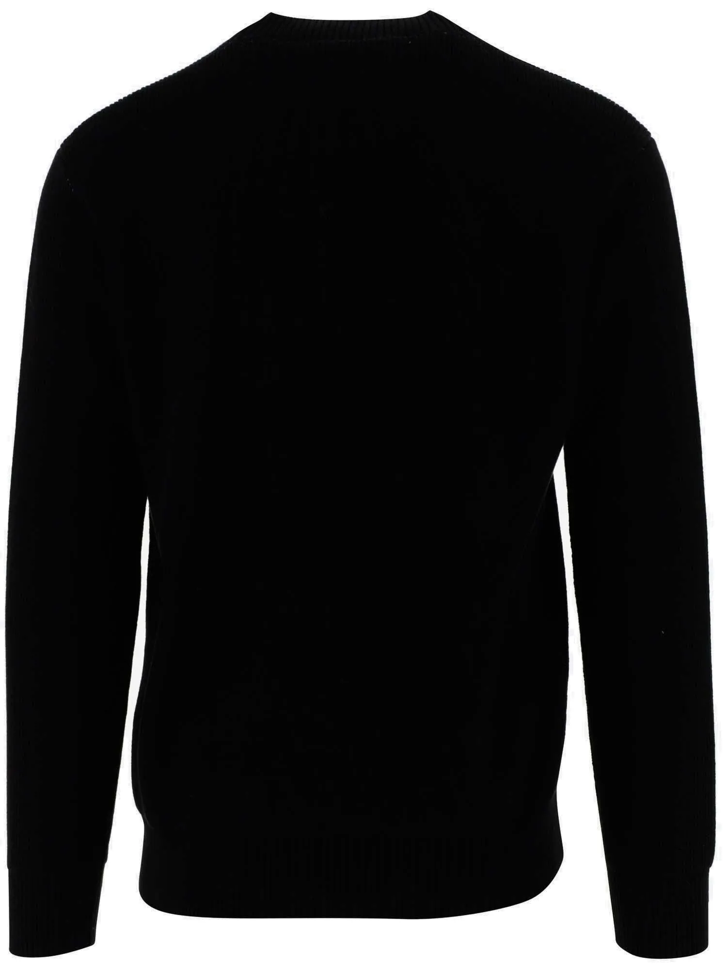 Versace Logo Intarsia Crewneck Sweater