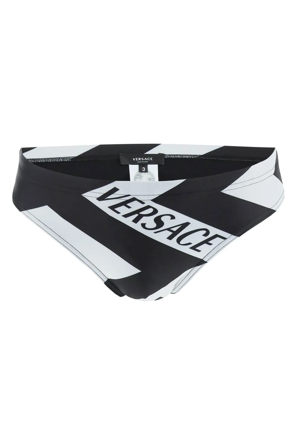 Versace Maxi Greca Print Swimming Briefs