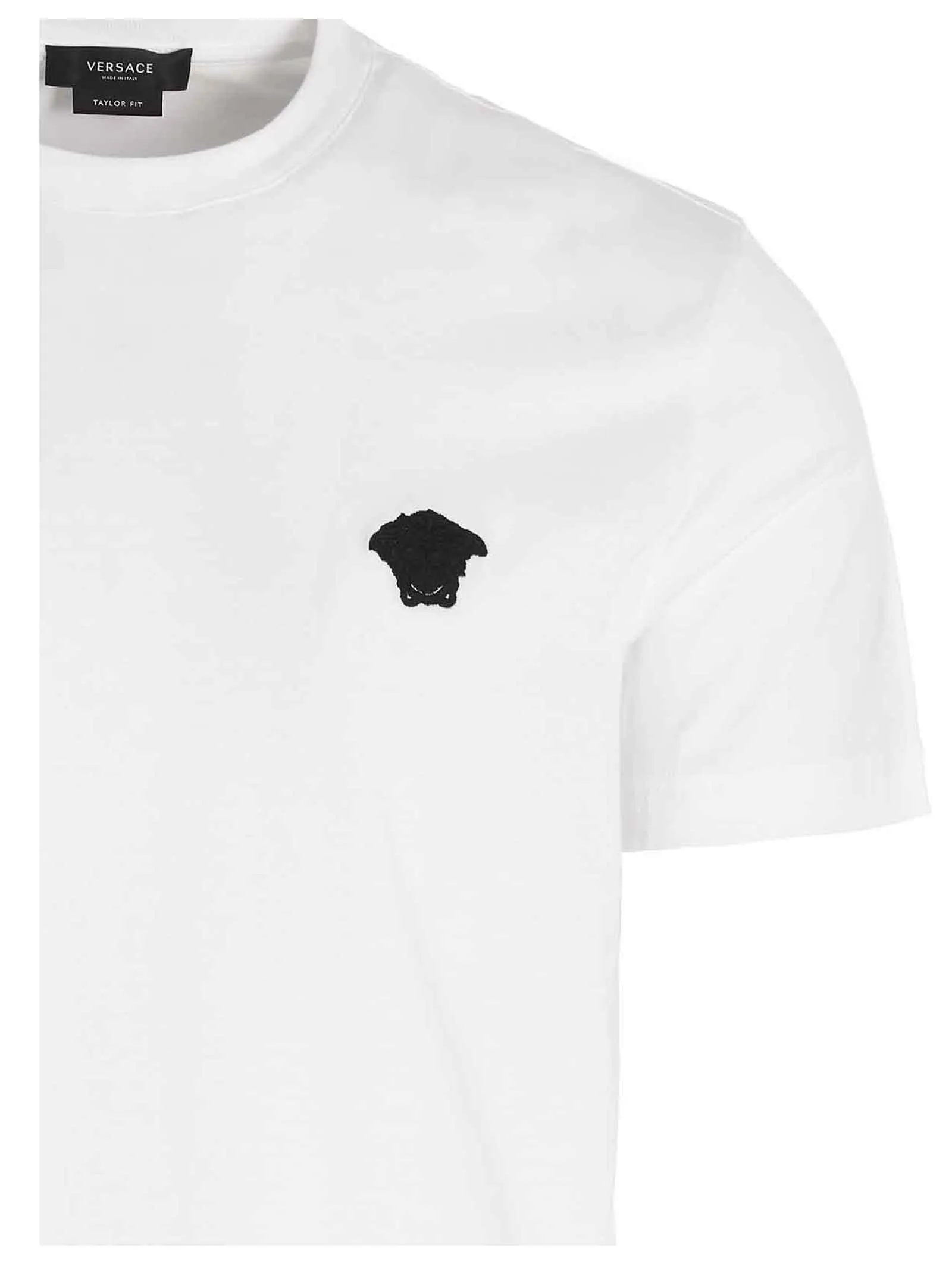 Versace Medusa Embroidered Crewneck T-Shirt
