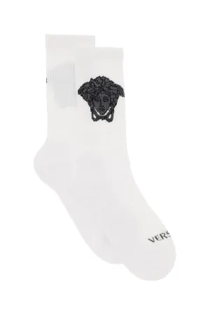 Versace Medusa Intarsia Socks