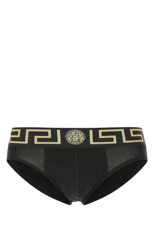 Versace Medusa Waistband Three-Pack Briefs