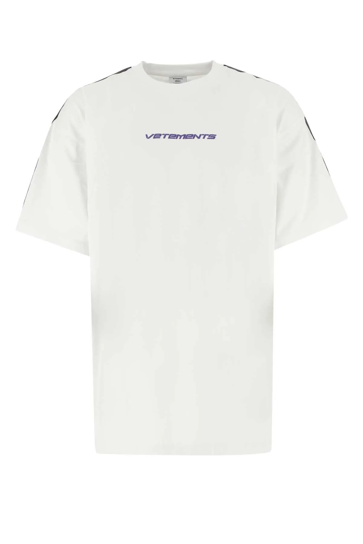 Vetements Logo Print Oversized Crewneck T-Shirt