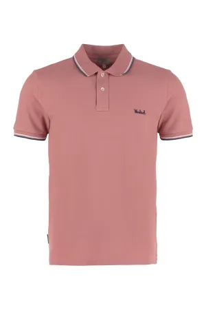 Woolrich Logo Embroidered Short-Sleeved Polo Shirt