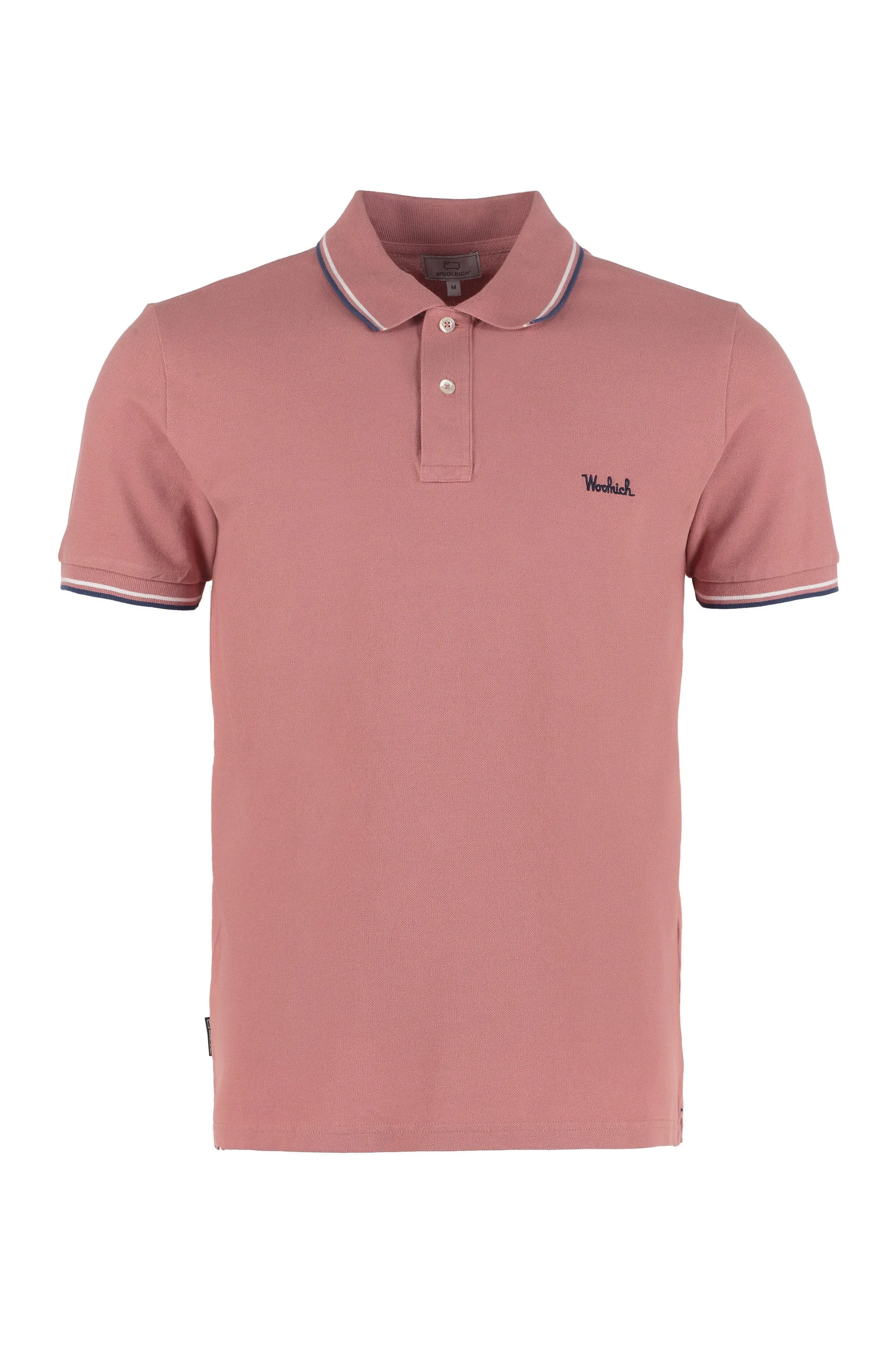 Woolrich Logo Embroidered Short-Sleeved Polo Shirt