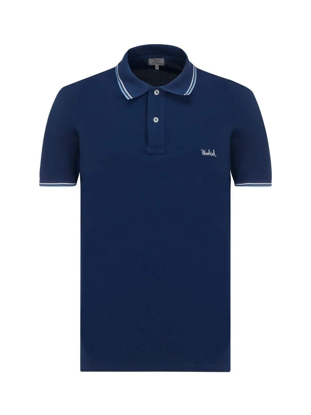 Woolrich Logo Embroidered Short-Sleeved Polo Shirt