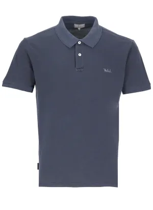 Woolrich Logo Patch Short-Sleeved Polo Shirt