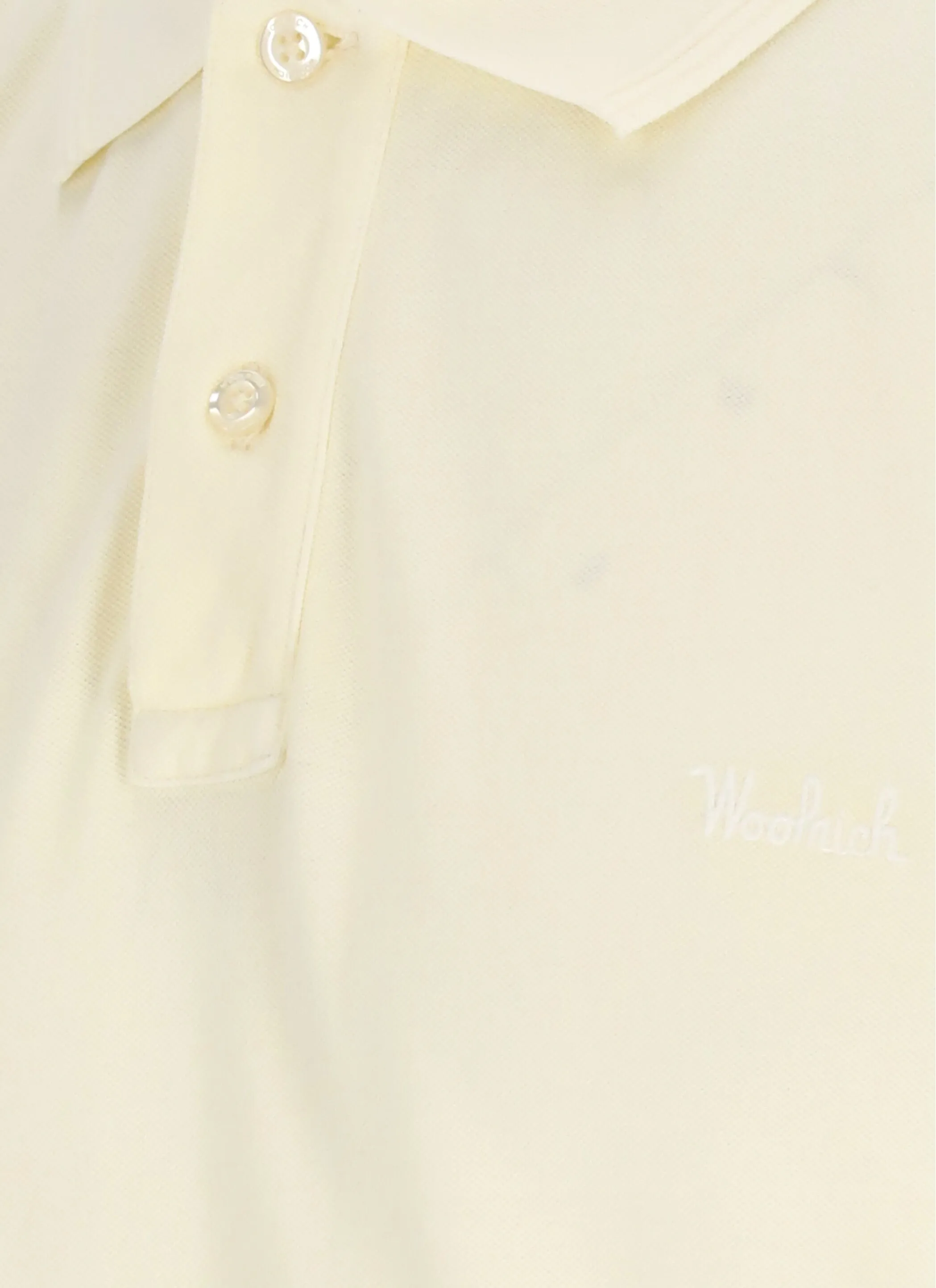 Woolrich Logo Patch Short-Sleeved Polo Shirt