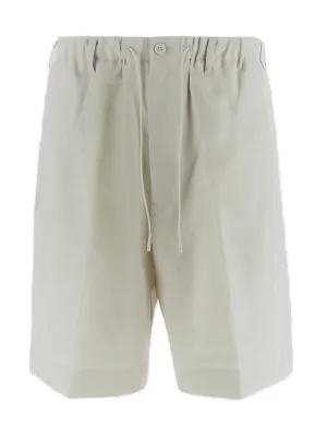 Y-3 Elasticated Waist Knee-Length Bermuda Shorts