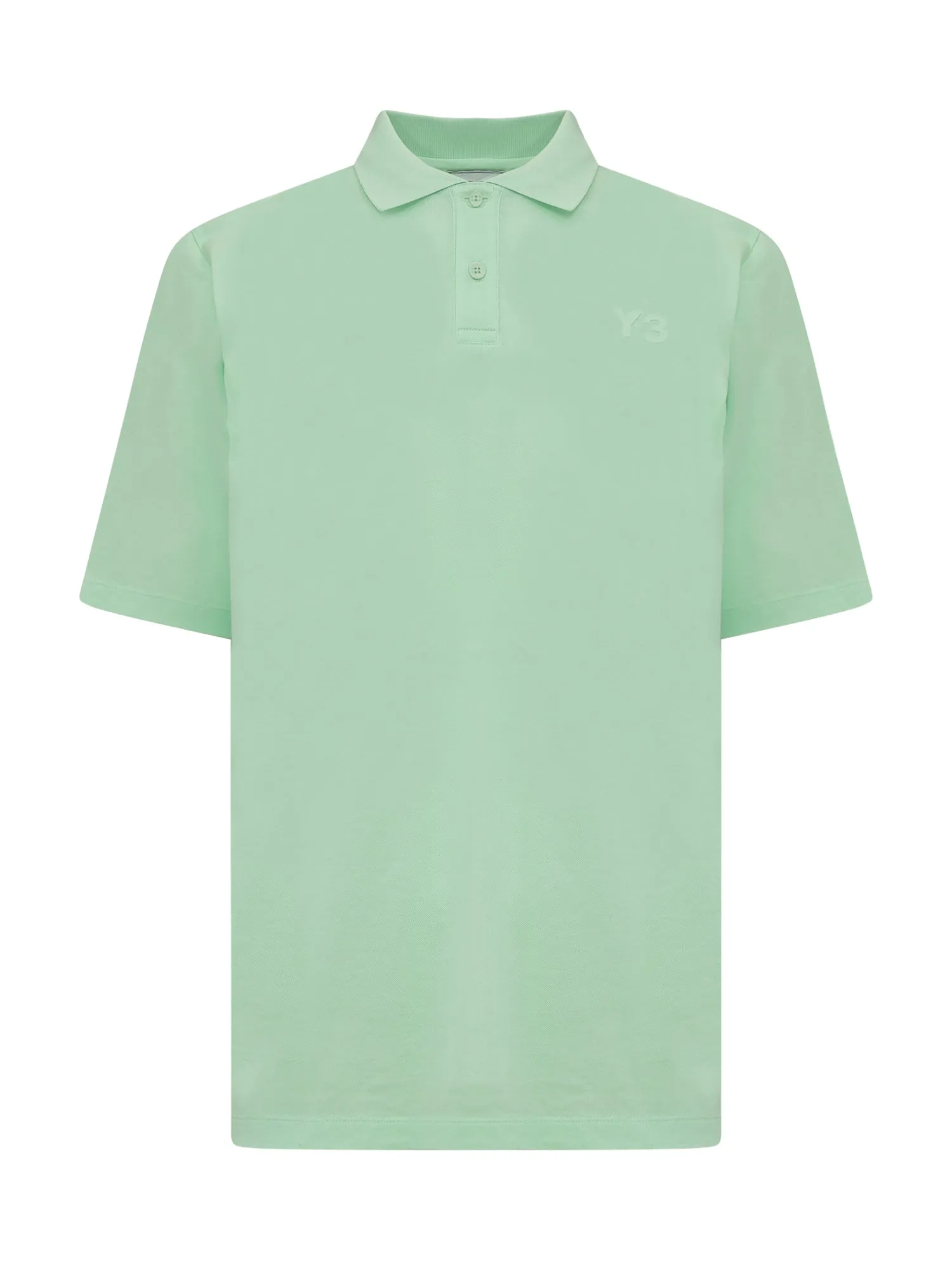 Y-3 Logo Detailed Buttoned Polo Shirt