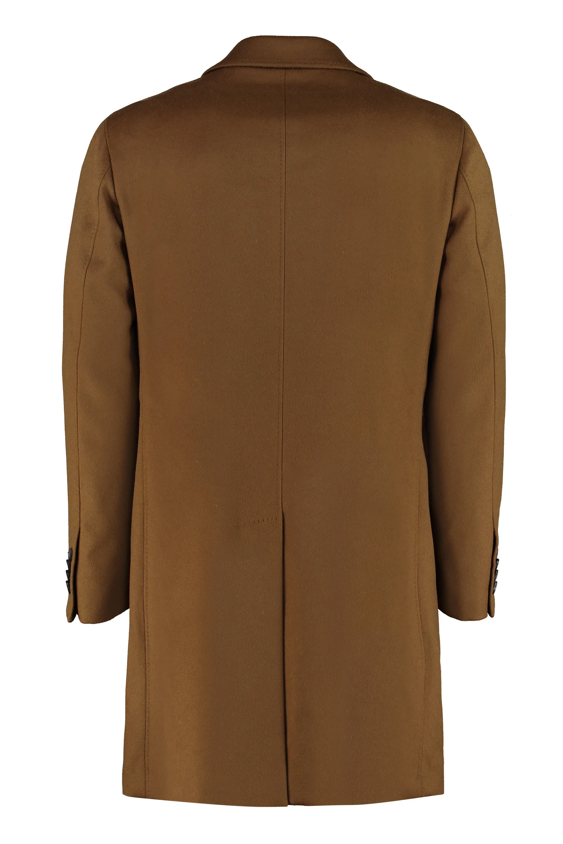 Z Zegna Double-Breasted Long-Sleeved Coat