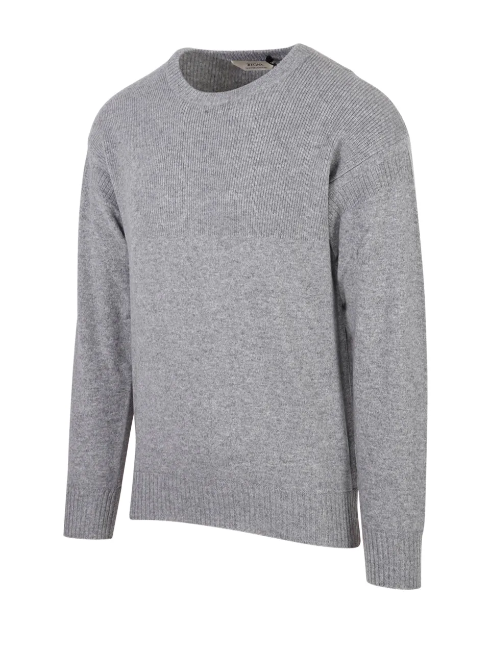Z Zegna Long-Sleeved Crewneck Sweater