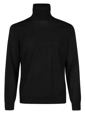 Z Zegna Roll-Neck Knitted Jumper