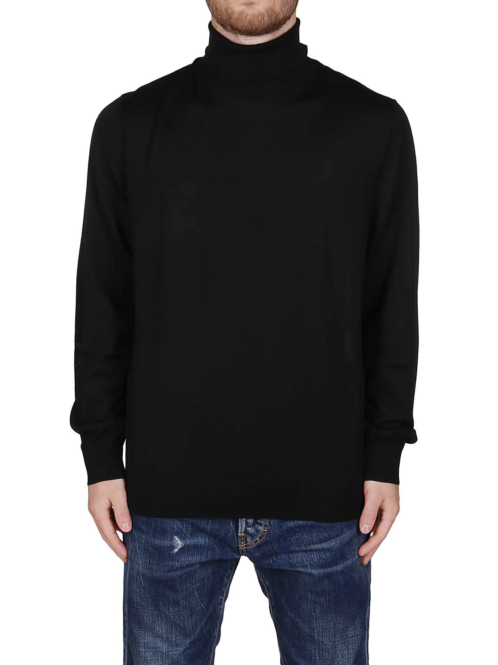 Z Zegna Roll-Neck Knitted Jumper