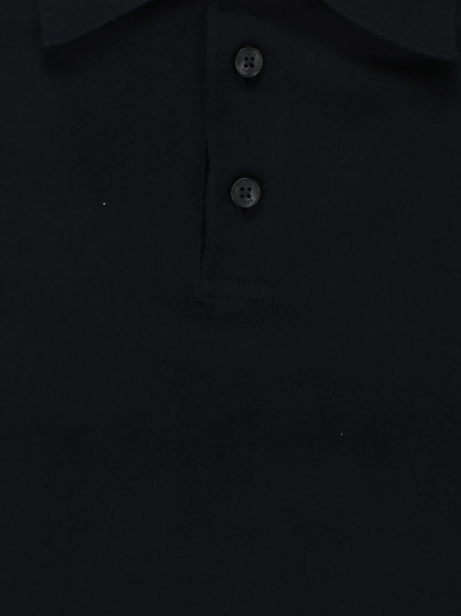 Z Zegna Short-Sleeved Knit Polo Shirt